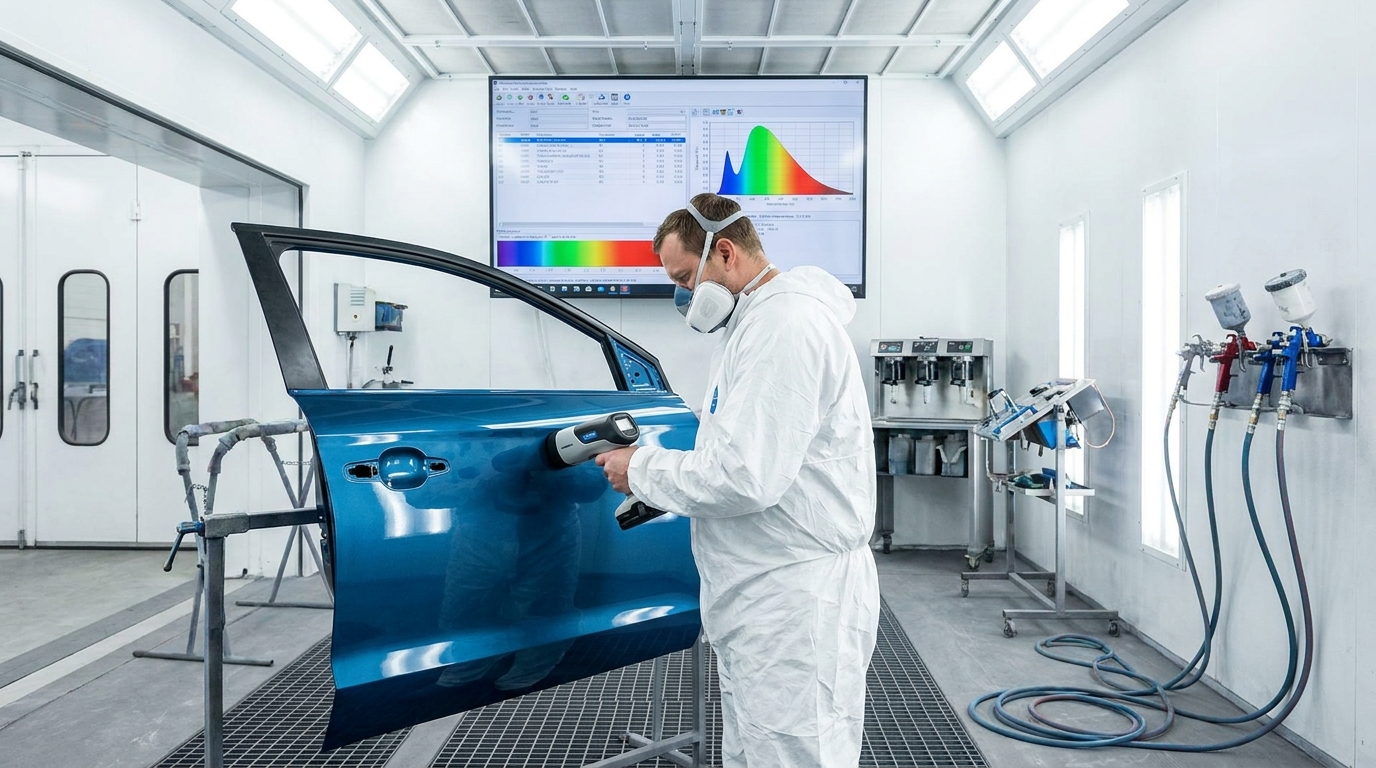 Colour Matching Technology in Modern Spray Painting